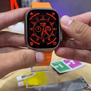 Reloj Inteligente Dorado Elegante