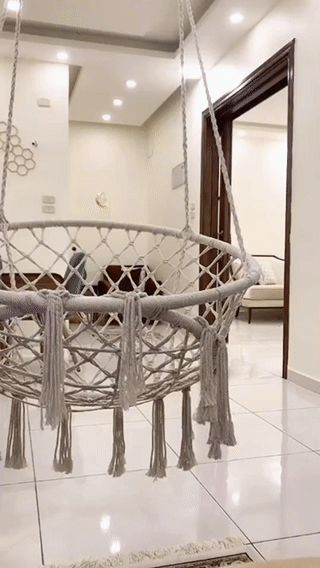 Silla Colgante Macramé Relax