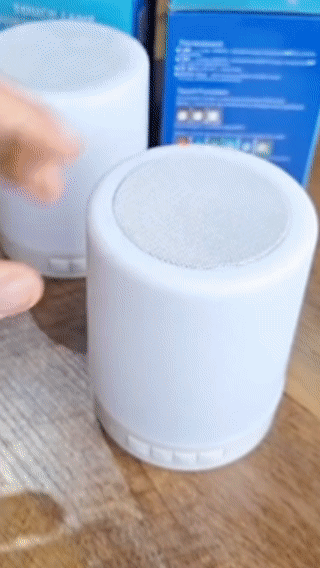 Mini Lámpara con Parlante Bluetooth