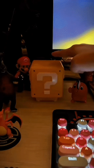 Lámpara Bloque Mágico de Mario