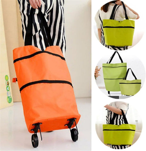 Carrito de Compras Plegable Portátil