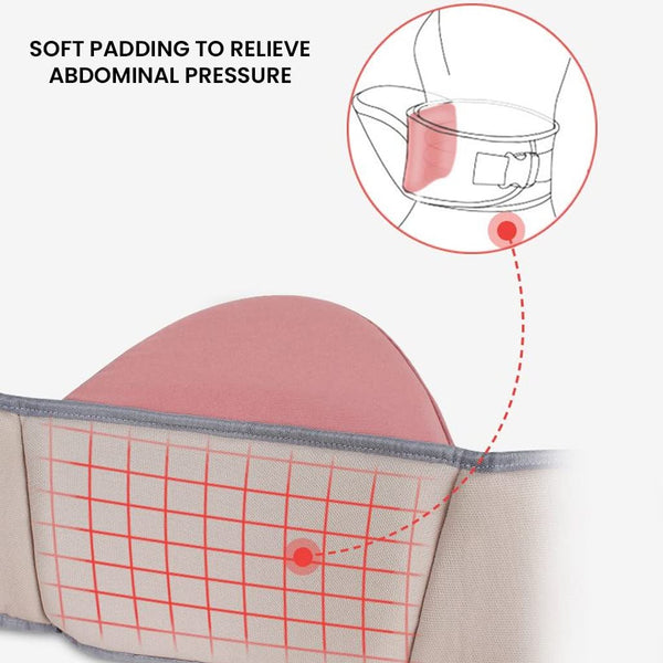 Asiento Portabebés Ajustable y Cómodo