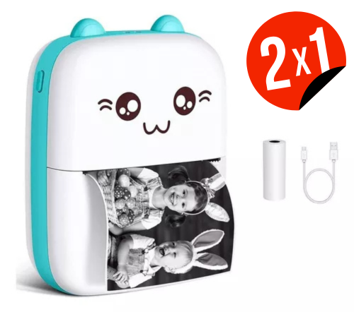 Compra 1 y LLEVA la 2 GRATIS Mini Impresora de Bolsillo Mágica