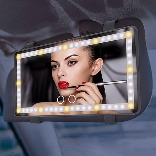 Espejo LED Viajero para Auto