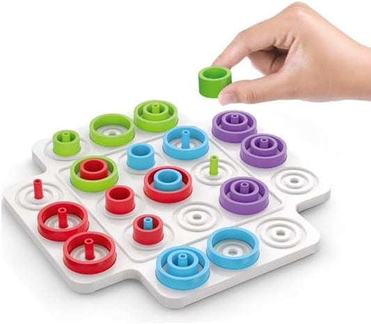 Juego de Mesa para Niños con Anillos